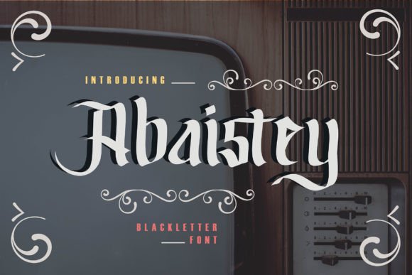 Abaistey Typeface: A Bold Choice for Editorial Design