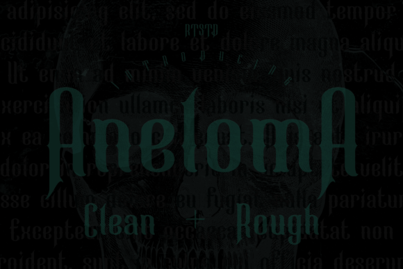 Aneloma Font: A Blackletter Typeface That Elevates Digital Design