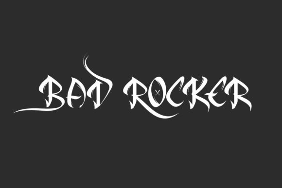 Bad Rocker Font: A Bold Typeface for Impactful Campaigns