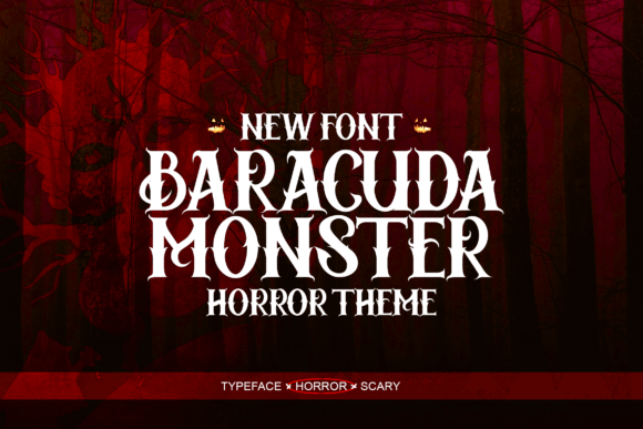 Baracuda Monster: A Gothic Typeface for Bold Web Design