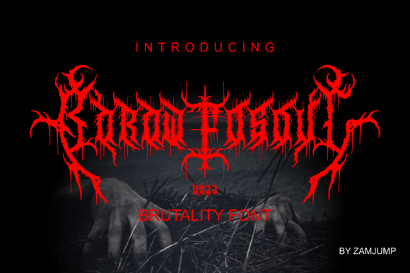 Borowedsoul Font Review: A Blackletter Typeface with a Metal Edge