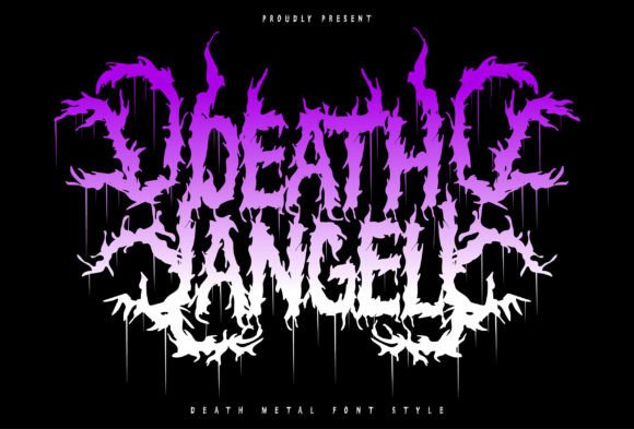 Death Angel Font: A Bold Typeface for Strong Digital Branding