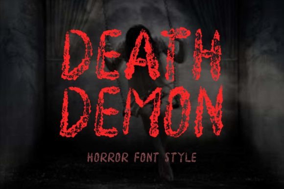 Death Demon: A Bold Font with Gothic Personality