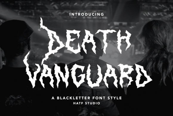 Death Vanguard: A Gothic Typeface for Bold Campaigns
