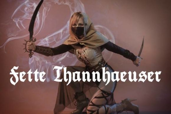 Fette Thannhaeuser Font: A Gothic Touch for Editorial Design