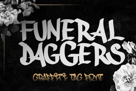 Funeral Daggers Font: A Bold Choice for Dark Branding
