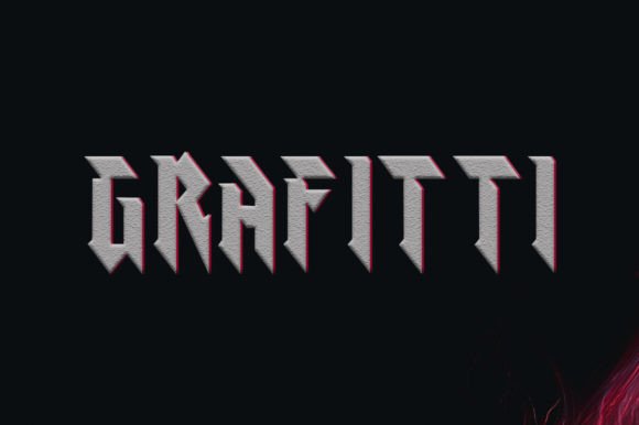 Grafitti Font: A Gothic Typeface for Handmade Creations
