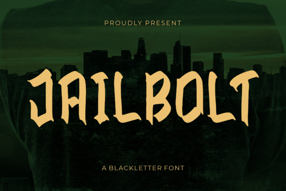 Jailbolt Font: A Bold Typeface for Branding with Edge