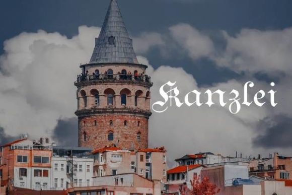 Kanzlei Typeface: A Royal Touch for Creative Branding