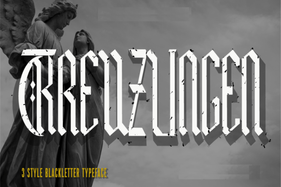 Kreuzlingen Font: A Bold Typeface for Dark, Impactful Campaigns