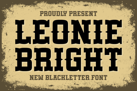 Leonie Bright: A Bold Typeface for Digital Branding