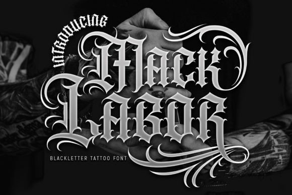 Mack Labor: A Bold Blackletter Typeface for Editorial Impact