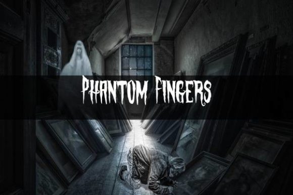 Phantom Fingers Typeface for Spooky and Stylish Web Design