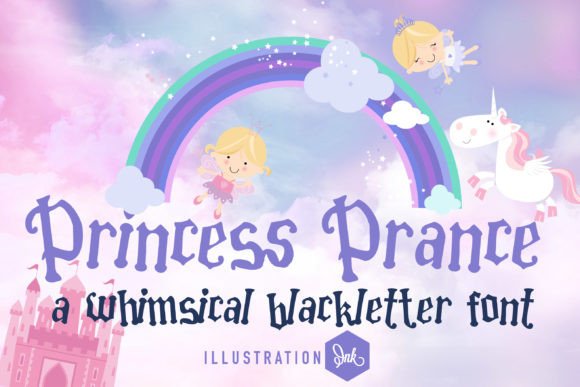 Princess Prance Font Review: A Whimsical Blackletter for Branding Magic