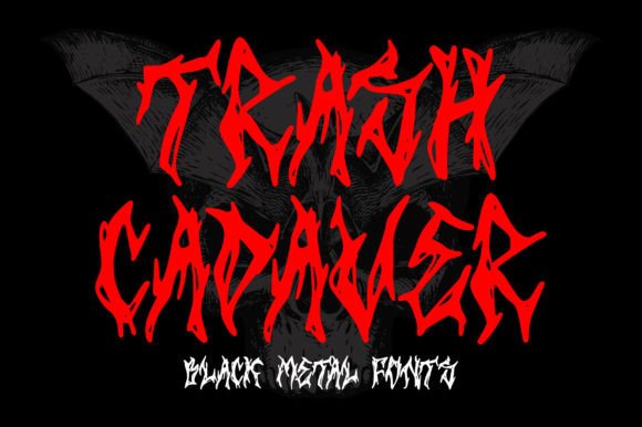 Trash Cadaver Font: A Bold Typeface for High-Impact Campaigns