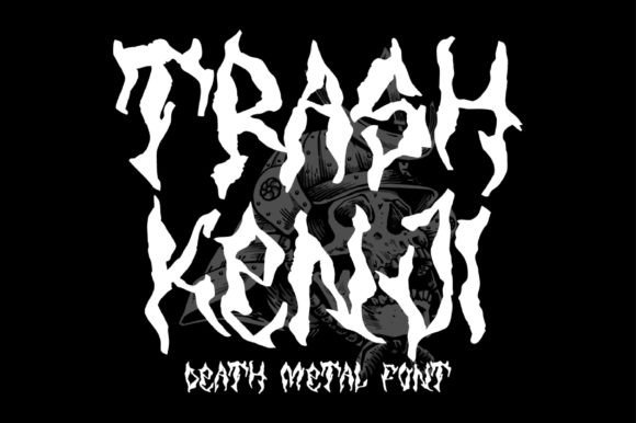 Trash Kenji Font – A Bold Typeface for Impactful Web Design