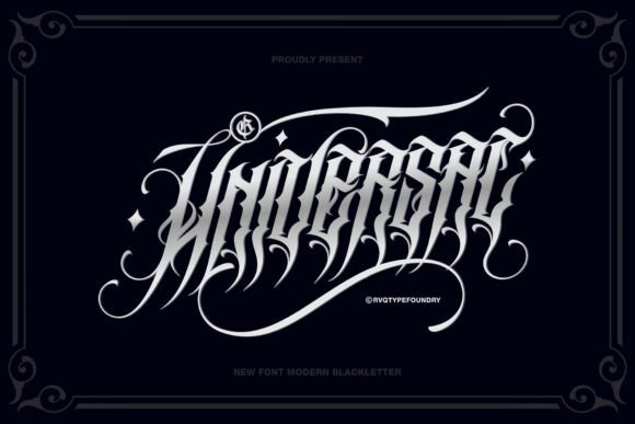 Universal Blackletter: A Typeface That Elevates Editorial Design